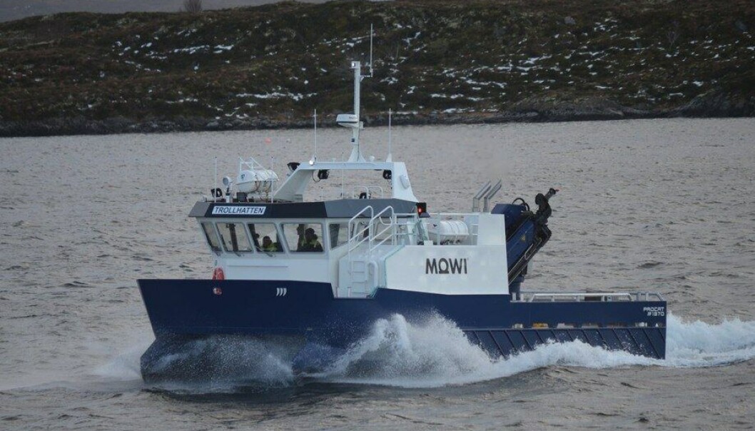 MS «Trollhatten» er det nye tilskuddet til Mowi Nord MS «Trollhatten» er det nye tilskuddet til Mowi Nord