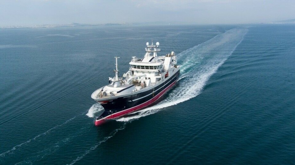 Cemre Shipyard har overlevert «Hardhaus» til Austevoll-rederiet med samme navn. Foto: Cemre Shipyard Cemre Shipyard har overlevert «Hardhaus» til Austevoll-rederiet med samme navn. Foto: Cemre Shipyard