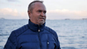 Glen Bradley, nestleder i Rostein er godt fornøyd med sitt nye fartøy. Foto: Privat Glen Bradley, nestleder i Rostein er godt fornøyd med sitt nye fartøy. Foto: Privat
