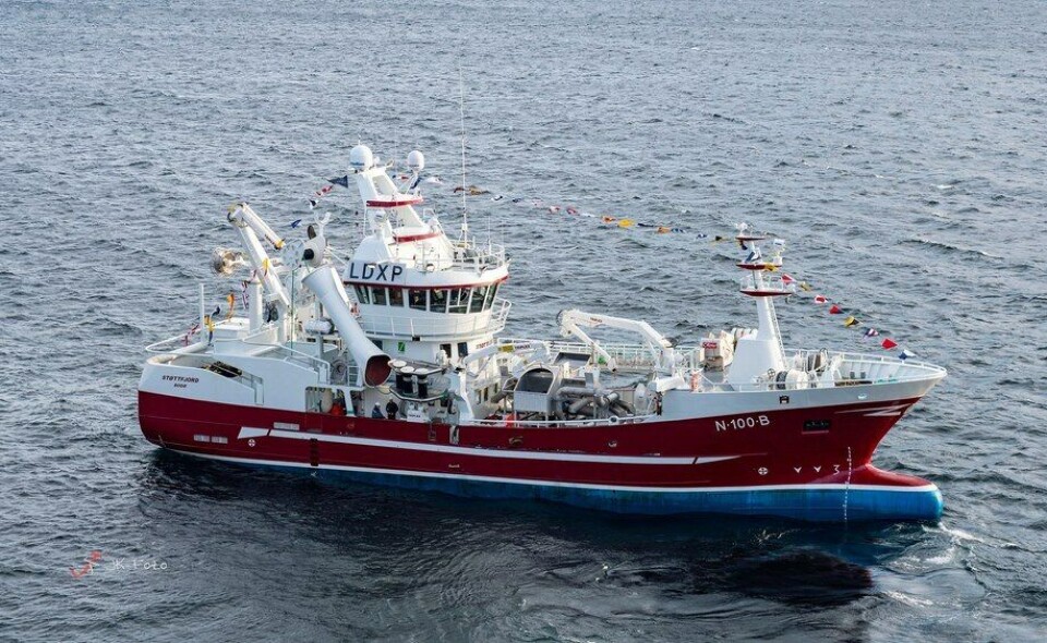 «Støttfjord» er overlevert og straks klar for fiske Foto: JK Foto «Støttfjord» er overlevert og straks klar for fiske Foto: JK Foto