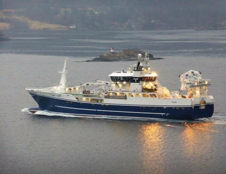 «Taits» er den den andre båten Westcon bygger for Klondyke. Foto: Westcon Yards «Taits» er den den andre båten Westcon bygger for Klondyke. Foto: Westcon Yards