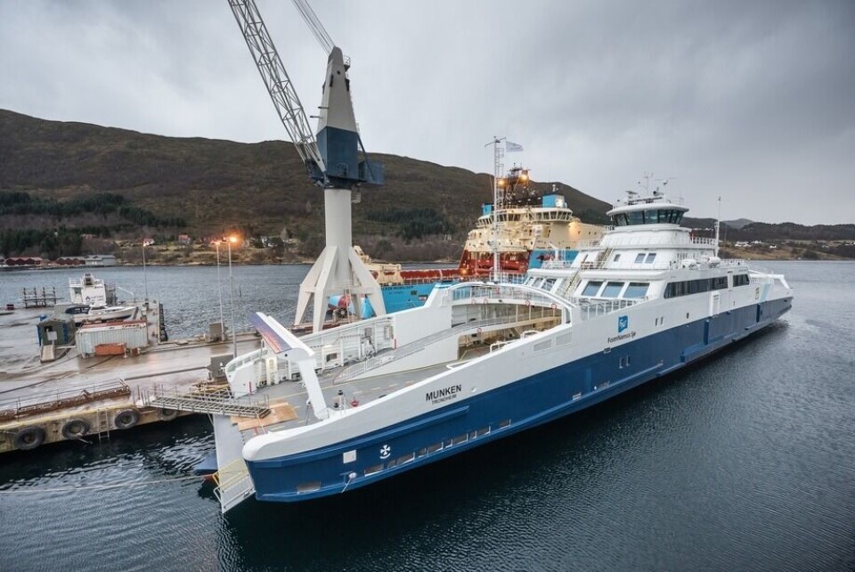 MF «Munken» Foto: Myklebust Verft