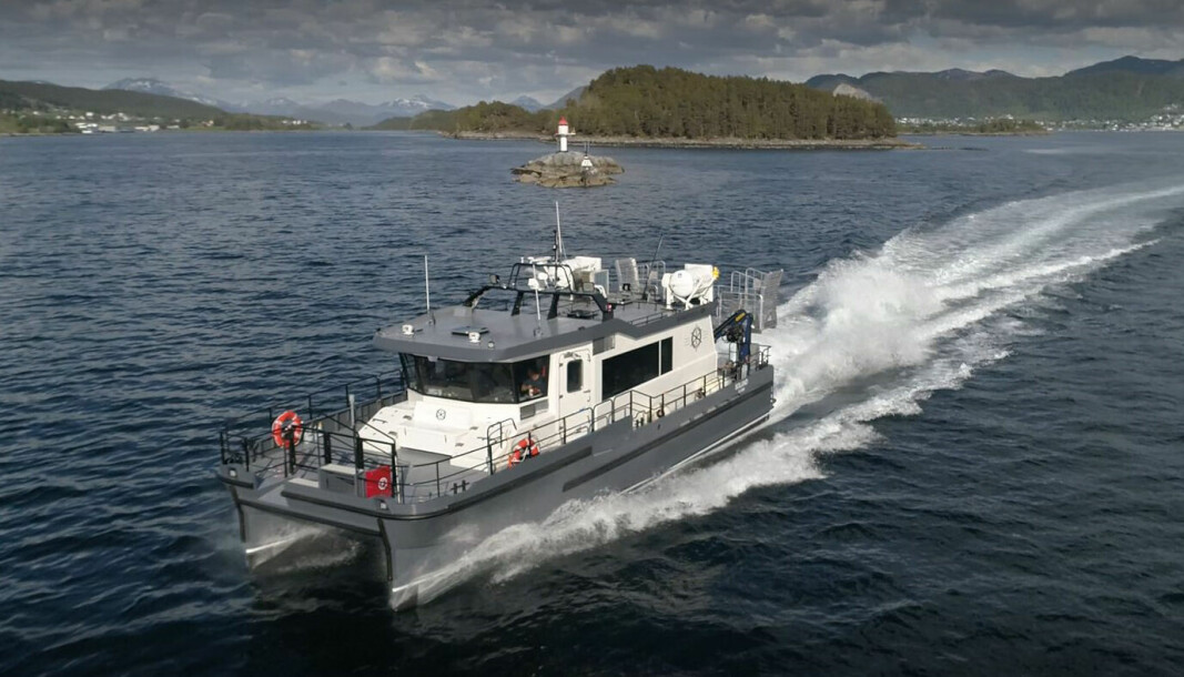 MS «Solund» er overlevert fra Maritime Partner til Vidar Hop Skyssbåter
