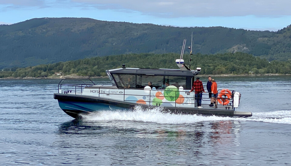 «Hofseth Zero» til Hofseth Aqua er det første helelektriske fartøyet Maritime Partner leverer «Hofseth Zero» til Hofseth Aqua er det første helelektriske fartøyet Maritime Partner leverer