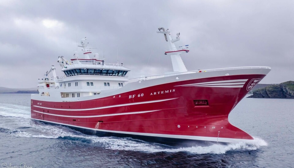 MS «Artemis» er overlevert fra Karstensens Skibsværft MS «Artemis» er overlevert fra Karstensens Skibsværft