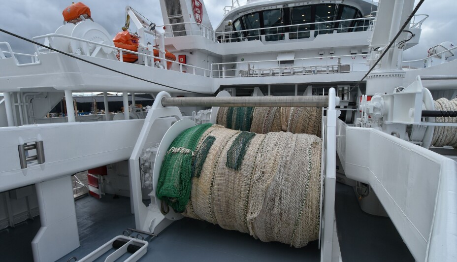 Karmøy Winch har en stor leveranse til det nye fartøyet. Karmøy Winch har en stor leveranse til det nye fartøyet.