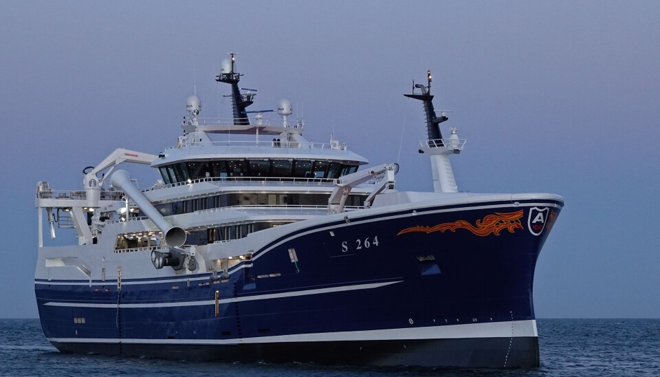 MS «Astrid» ble levert til Astrid Fiskeri AS i august. MS «Astrid» ble levert til Astrid Fiskeri AS i august.