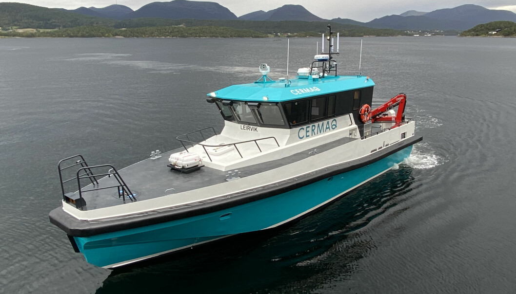 Den nye arbeidsbåten har fått betegnelsen ALUSAFE 1500 Work.