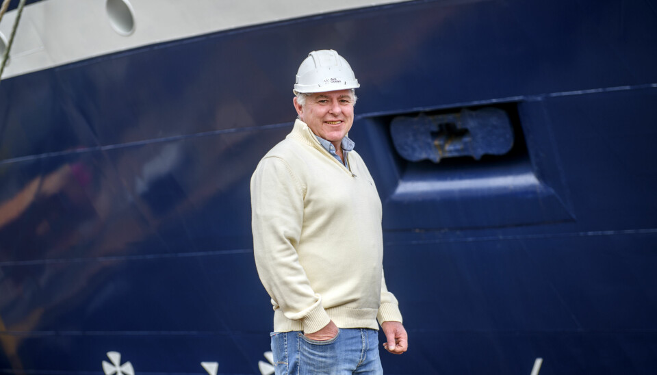 Teknisk sjef i Ava Ocean, Jan Rogne. Foto: Ava Ocean/Per Eide
