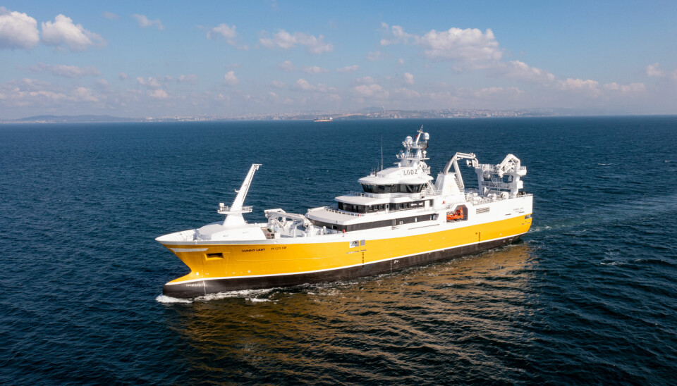 «Sunny Lady» er levert fra Cemre Shipyard til Teige Rederi. Foto: Cemre Shipyard