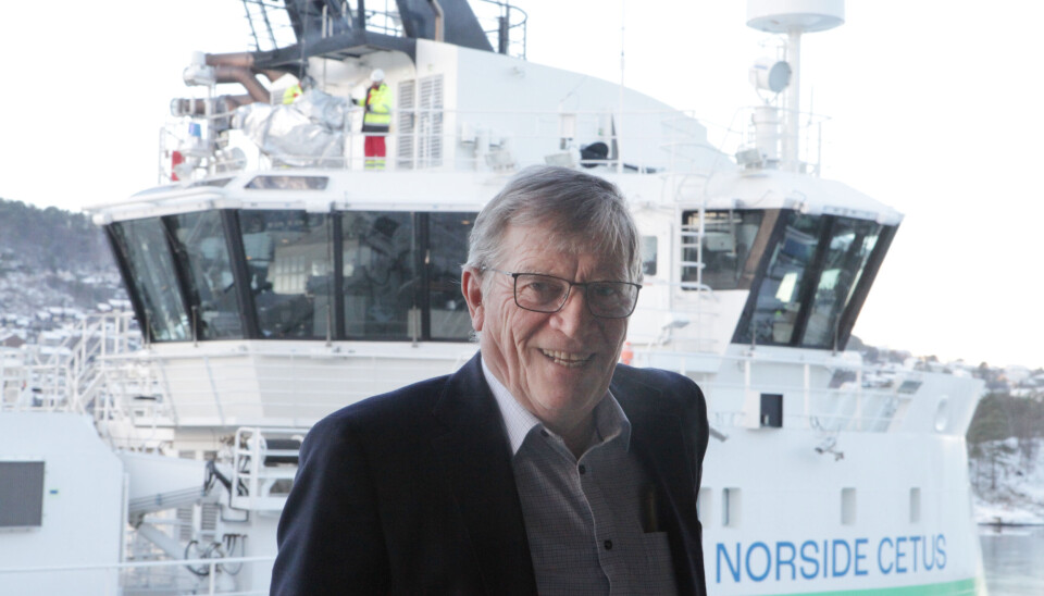 Reder Hans Martin Gravdal er strålende fornøyd med arbeidet som Fjellstrand har gjort. Reder Hans Martin Gravdal er strålende fornøyd med arbeidet som Fjellstrand har gjort.