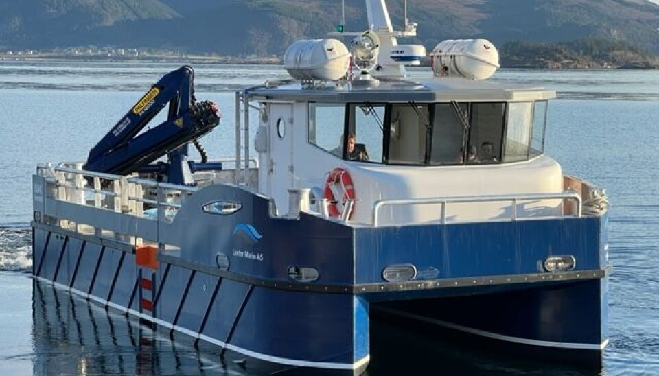 MS «Isak» er levert fra Lextor Marin til Salaks MS «Isak» er levert fra Lextor Marin til Salaks