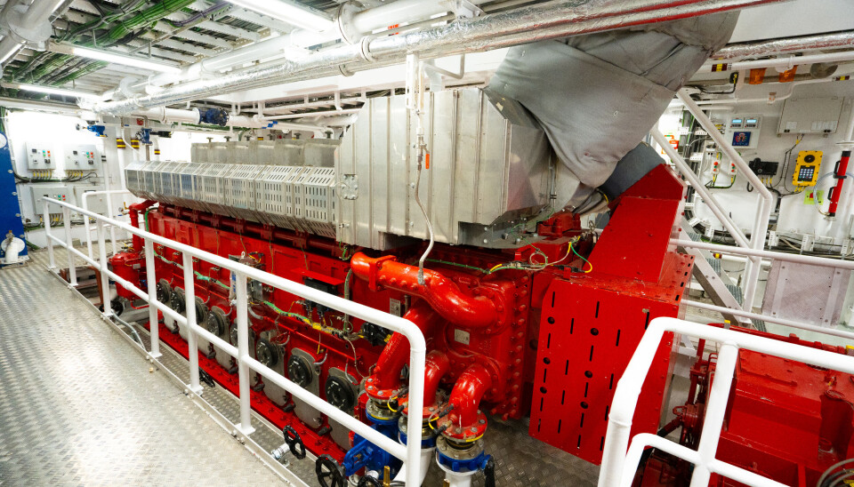 Hovedmotoren er av typen MAK 8M32C. Hovedmotoren er av typen MAK 8M32C.