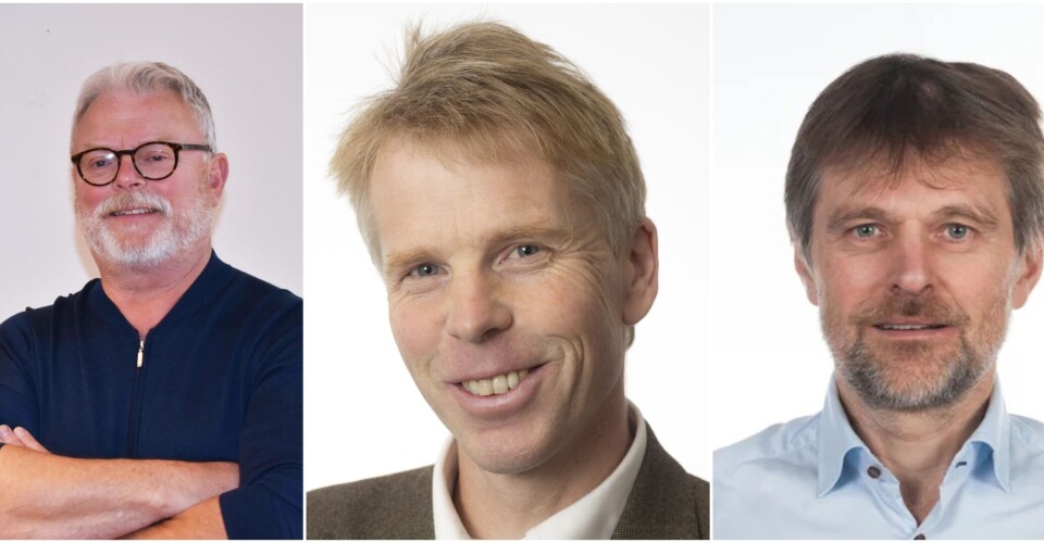 From left: Gustav Erik Blaalid, chairman of the jury and chairman of Skipsrevyen AS (Oceanspace Media), Sverre Steen, head of department at the Department of Marine Engineering at NTNU in Trondheim and Hans Jørgen Rambech, senior advisor at Sintef Ocean in Trondheim From left: Gustav Erik Blaalid, chairman of the jury and chairman of Skipsrevyen AS (Oceanspace Media), Sverre Steen, head of department at the Department of Marine Engineering at NTNU in Trondheim and Hans Jørgen Rambech, senior advisor at Sintef Ocean in Trondheim