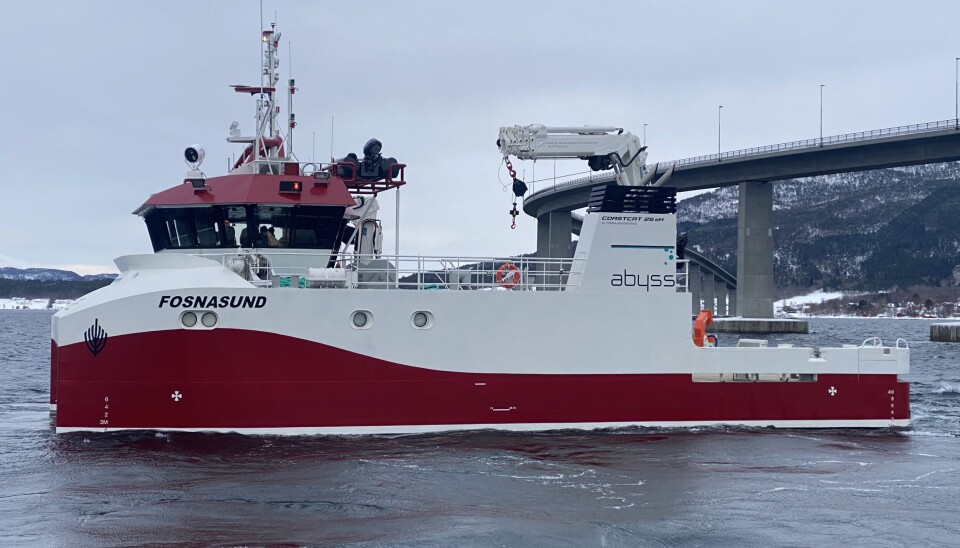 Salthammer Båtbyggeri har overlevert den hybride «Fosnasund» til Abyss Salthammer Båtbyggeri har overlevert den hybride «Fosnasund» til Abyss