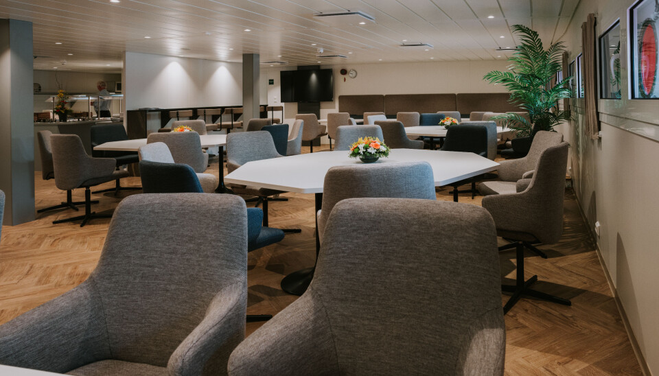 Innredningen er gjort av Vard Accommodation. Innredningen er gjort av Vard Accommodation.