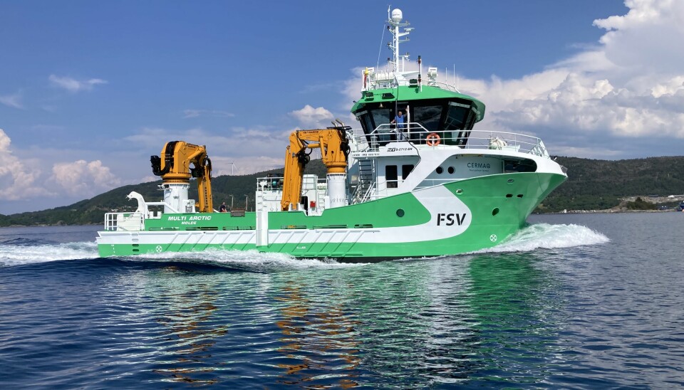 «Multi Arctic» er det første fartøyet Fitjar Mekaniske Verksted leverer til den stadig økende flåten til FSV Group.