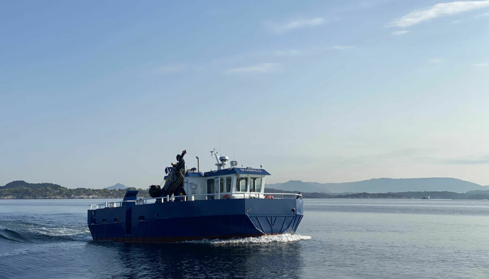 Den nye elektriske arbeidsbåten «Svanhild» vil ha 12 timers arbeidsdager.