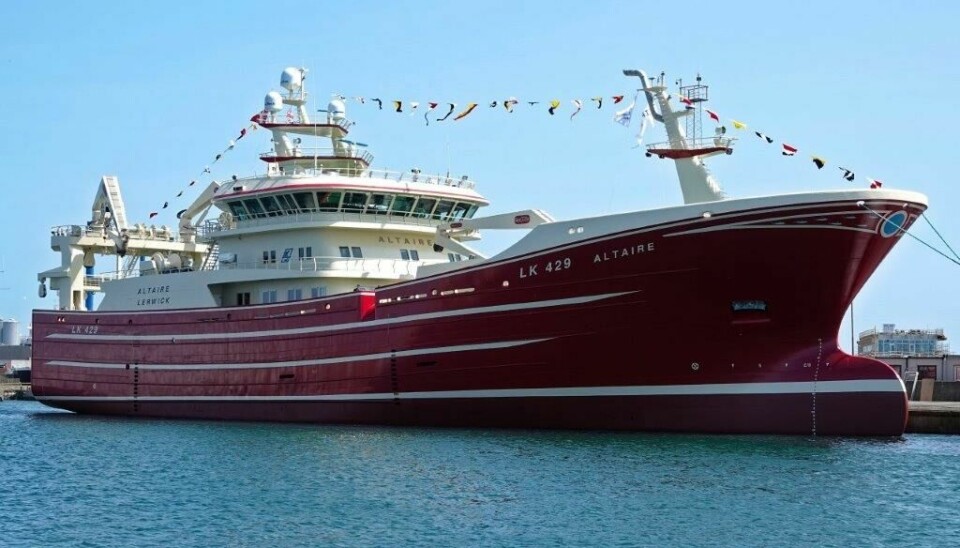 Nesten 20 år etter at forrige «Altaire» ble levert, er det nye fartøyet med samme navn levert fra Karstensens Skibsværft.