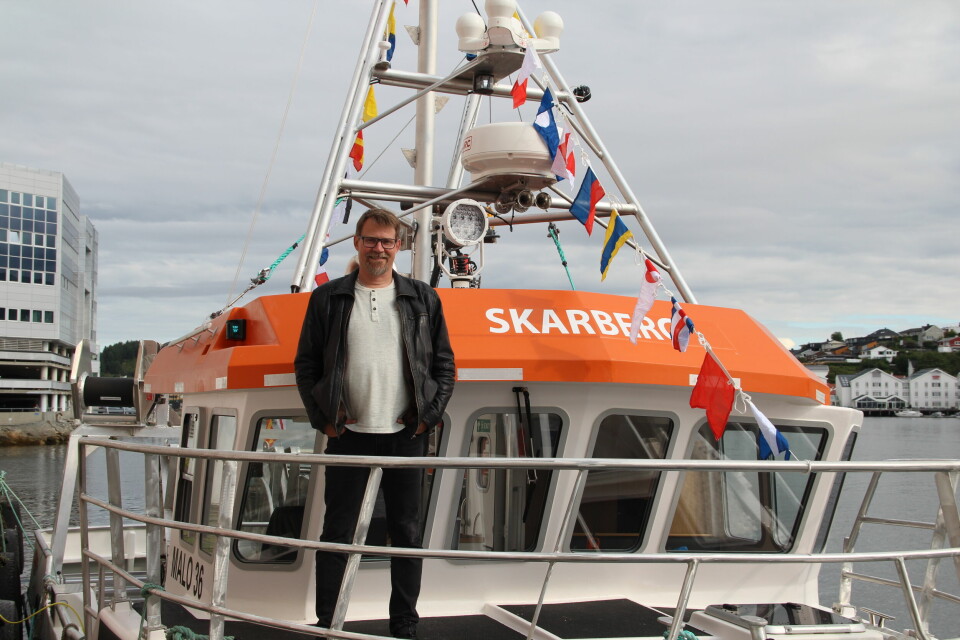 GLAD SKIPPER: – Vi har akkurat fått henne hjem til Båtsfjord. Det ser bra ut, sier reder Odd-Arne Harjo til Kystmagasinet.