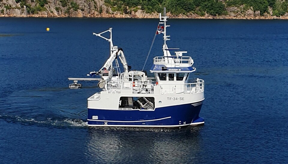 NYBYGG: Fiskebåten MS «Senjaland» er verftets byggnummer 126