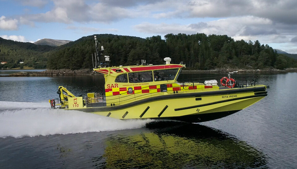 Den nye brannbåten er oppkalt etter Trondheims tidligere ordfører, Rita Ottervik.
