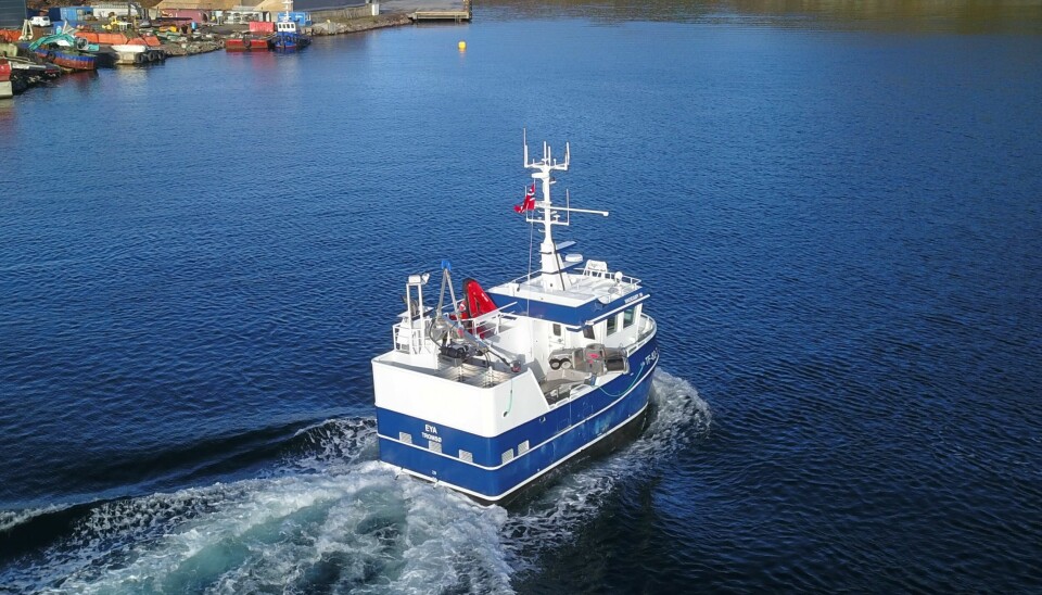 NY: B130 «Eya» er en Skogsøy 36 design, som nylig ble levert fra GOT Marine til Tromsø.