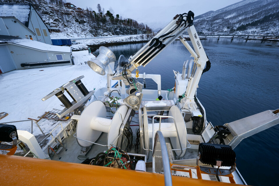 STØRSTE: «Snarsetværing» er det største bygget som noen gang er levert fra Grovfjord. (Foto: Grovfjord Båtbyggeri)